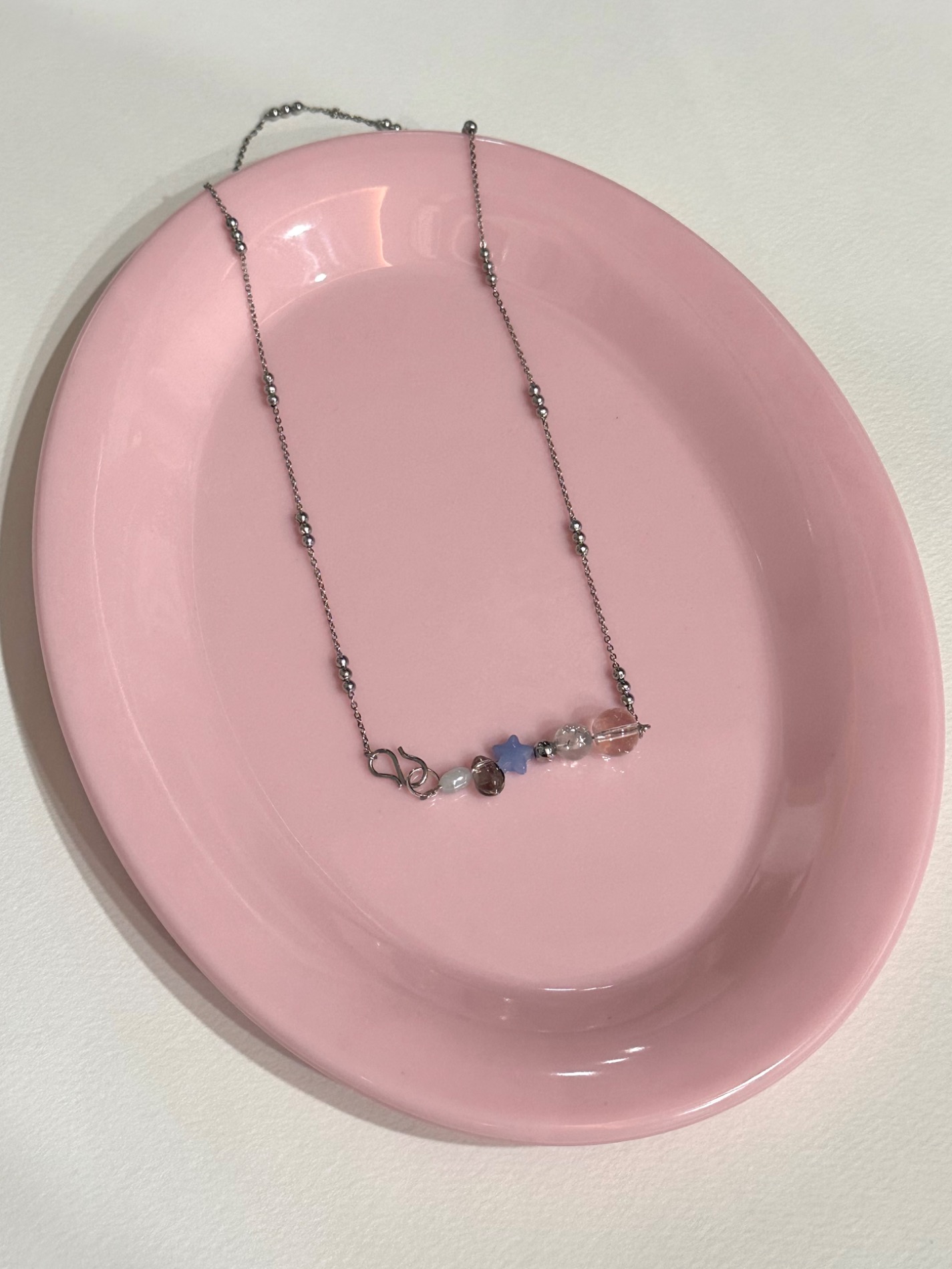 Clean blue Necklace