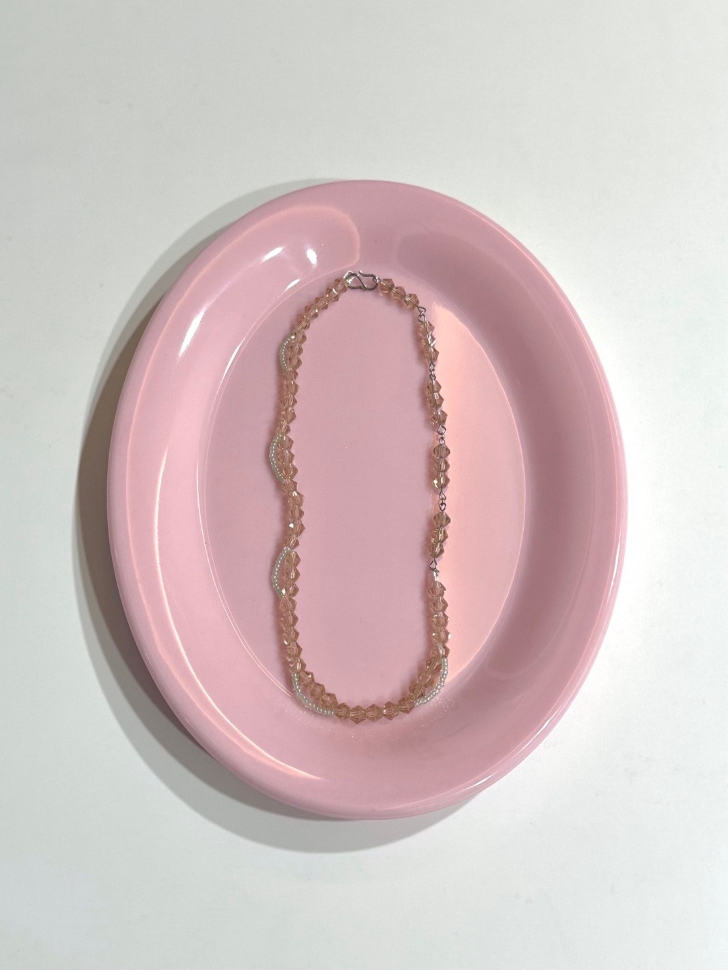 Oval Wave Necklace